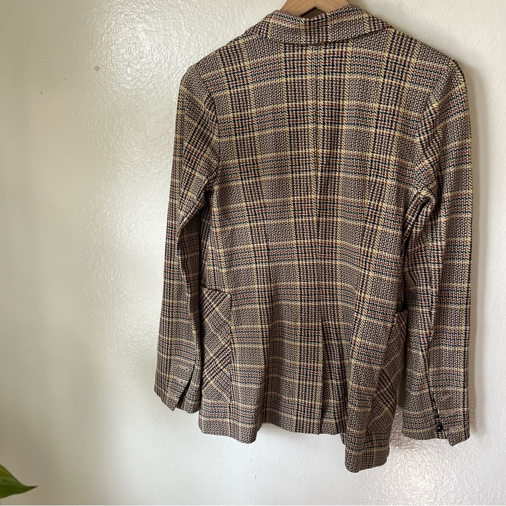 Cabi | Pastime Plaid Knit Blazer - Picture 4 of 7